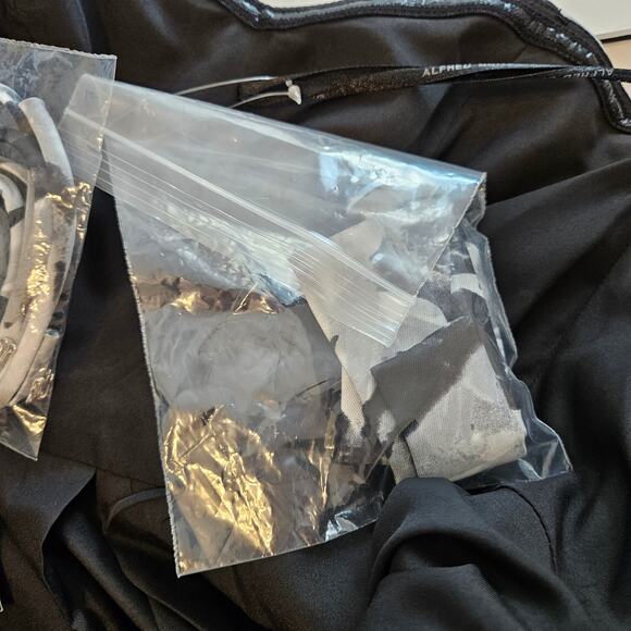 Alfred Sung High Low Bohemian Floral Print Strapless Gown Bridesmaid Size 0 - Picture 6 of 10